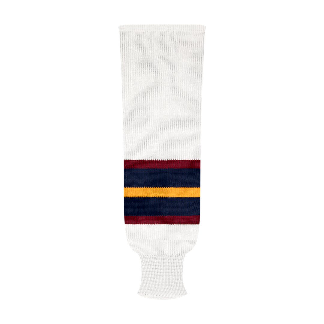 Kobe 9800 Pro Knit Hockey Socks: Atlanta Thrashers White