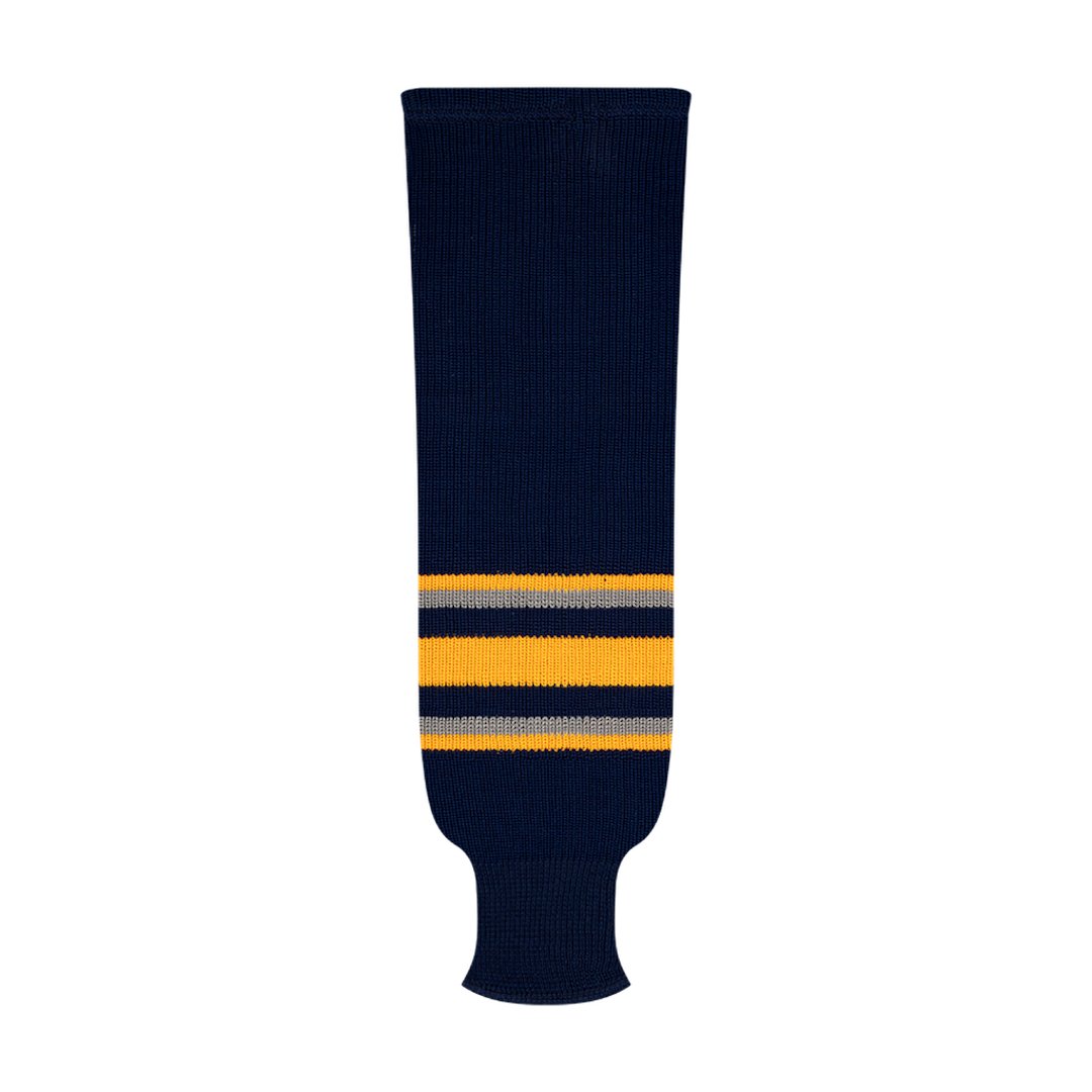 Kobe 9800 Pro Knit Hockey Socks: Buffalo Sabres Navy