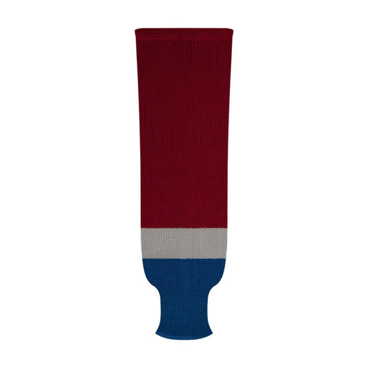 Kobe 9800 Pro Knit Hockey Socks: Colorado Avalanche Maroon