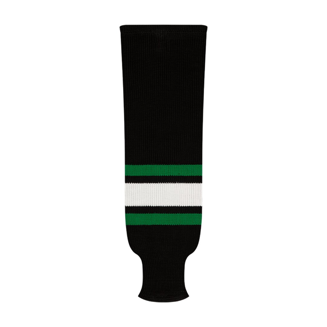 Kobe 9800 Pro Knit Hockey Socks: Dallas Stars Black