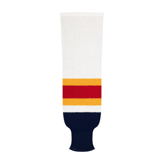 Kobe 9800 Pro Knit Hockey Socks: Florida Panthers White 2007-2011