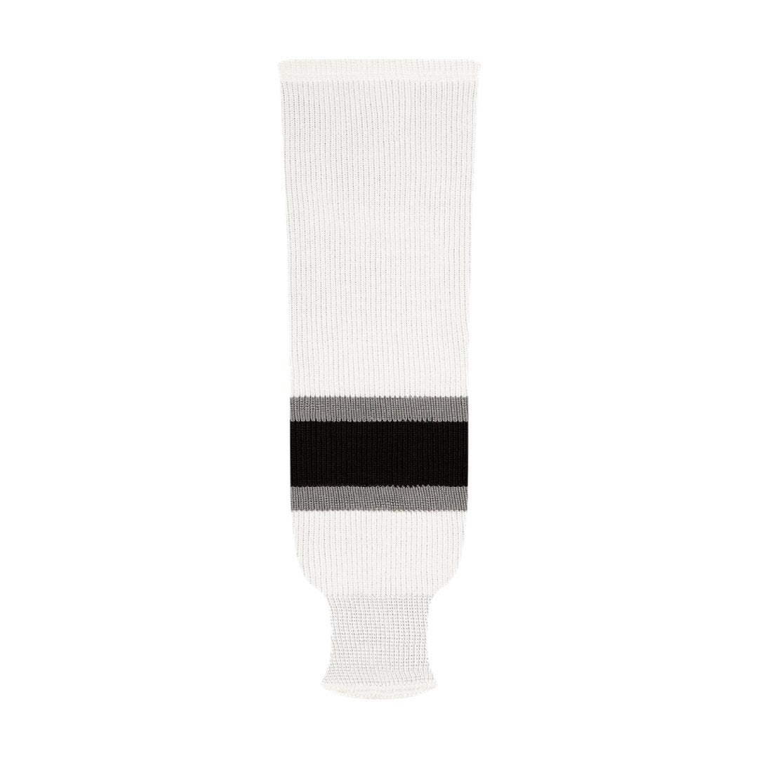 Kobe 9800 Pro Knit Hockey Socks: Los Angeles Kings White