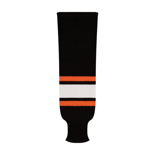Kobe 9800 Pro Knit Hockey Socks: Philadelphia Flyers Black 2007-2010