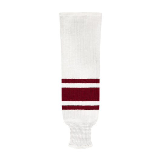 Kobe 9800 Pro Knit Hockey Socks: Phoenix Coyotes White
