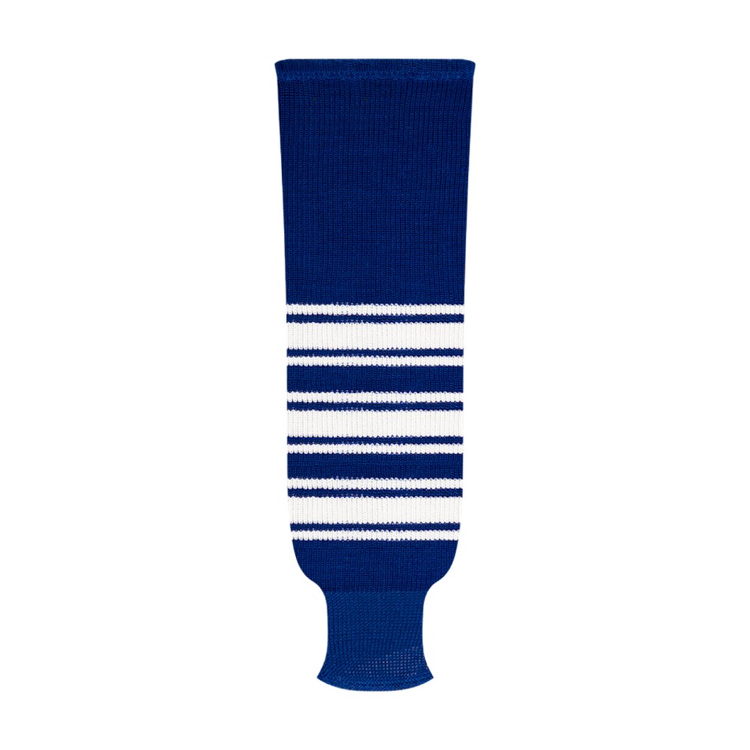 Kobe 9800 Pro Knit Hockey Socks: Toronto Maple Leafs Royal Blue