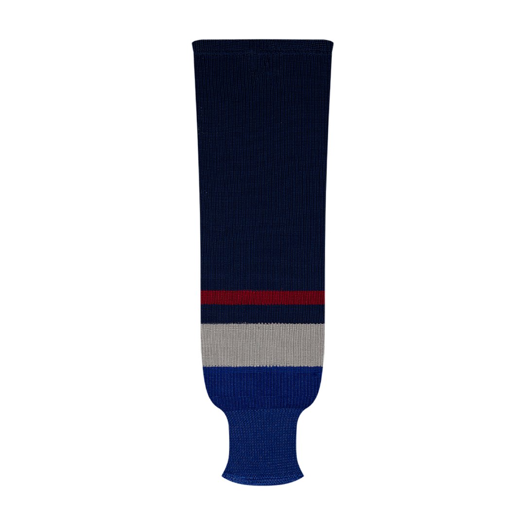 Kobe 9800 Pro Knit Hockey Socks: Vancouver Canucks Navy