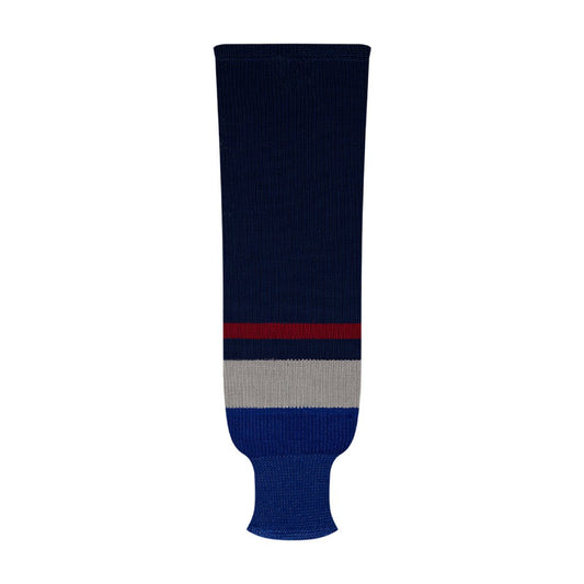 Kobe 9800 Pro Knit Hockey Socks: Vancouver Canucks Navy