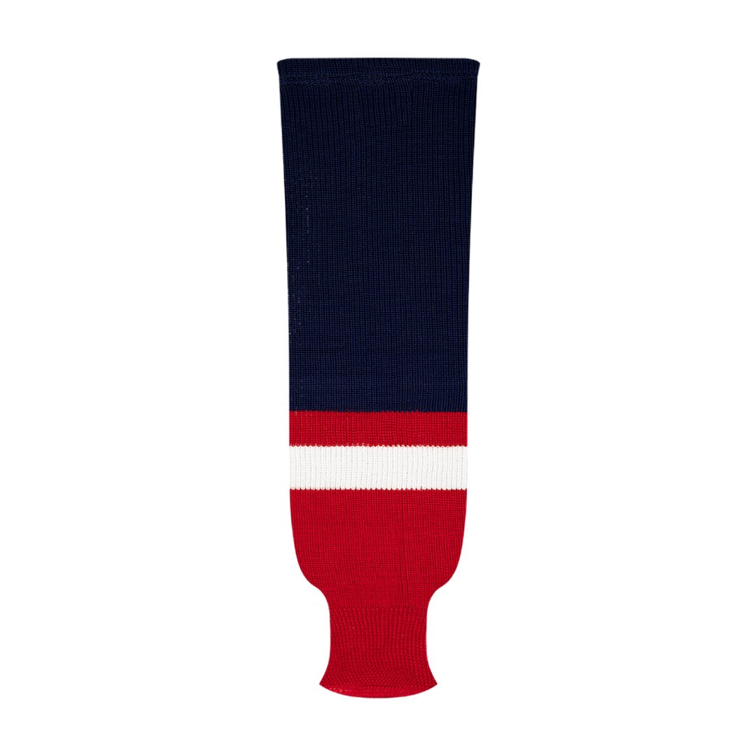 Kobe 9800 Pro Knit Hockey Socks: Washington Capitals Navy Red