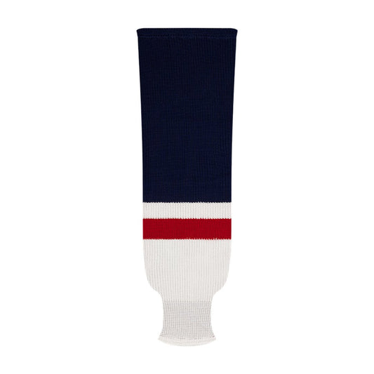 Kobe 9800 Pro Knit Hockey Socks: Washington Capitals Navy/White