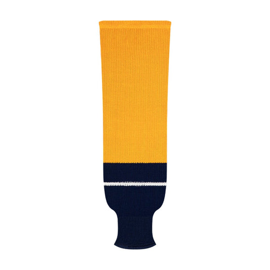 Kobe 9800 Pro Knit Hockey Socks: Nashville Predators Gold 2007-2011