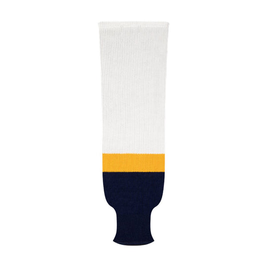 Kobe 9800 Pro Knit Hockey Socks: Nashville Predators White 2007-2011