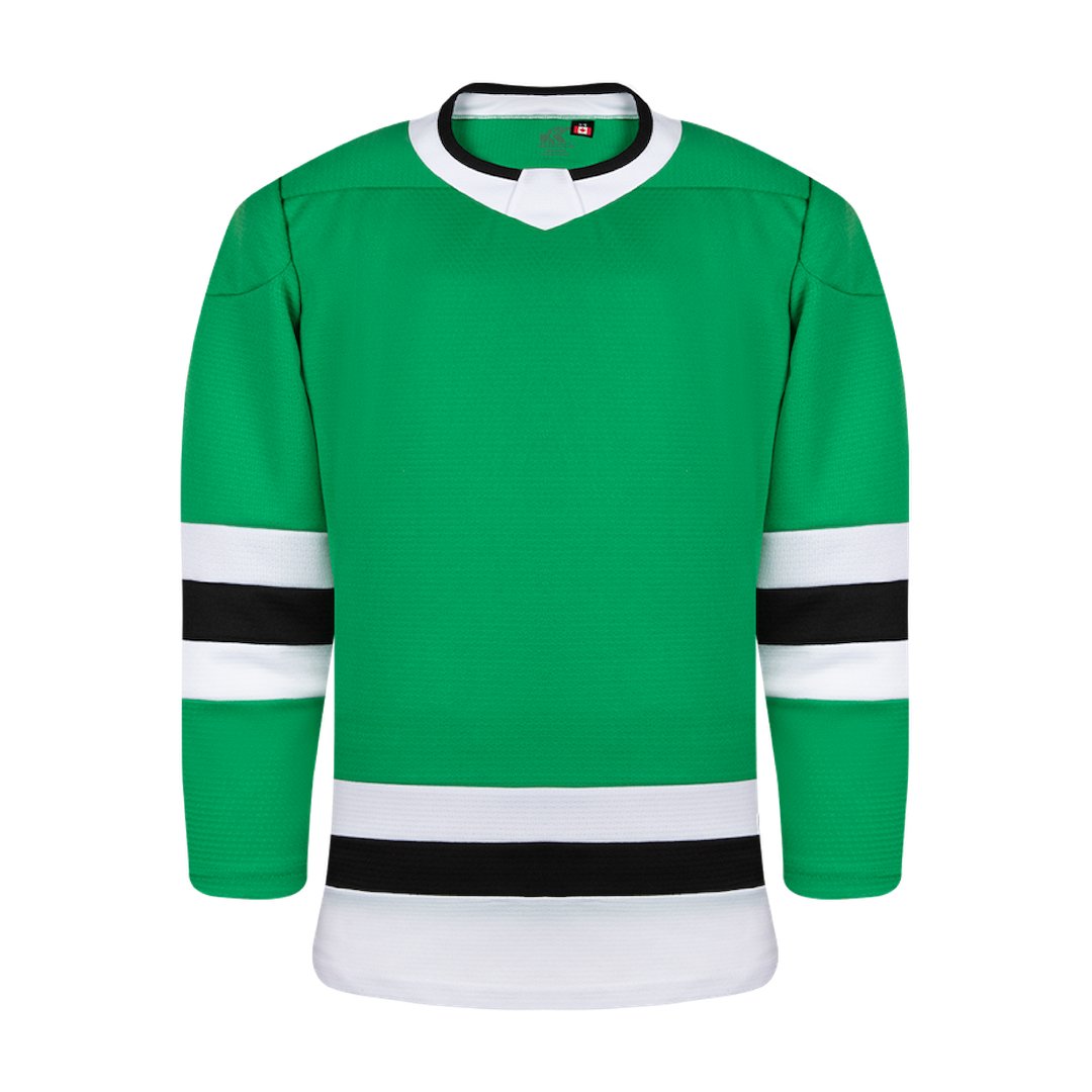 Kobe K3GL Premium League Hockey Jersey: Kelly Green/White/Black