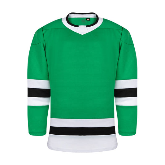 Kobe K3GL Premium League Hockey Jersey: Kelly Green/White/Black