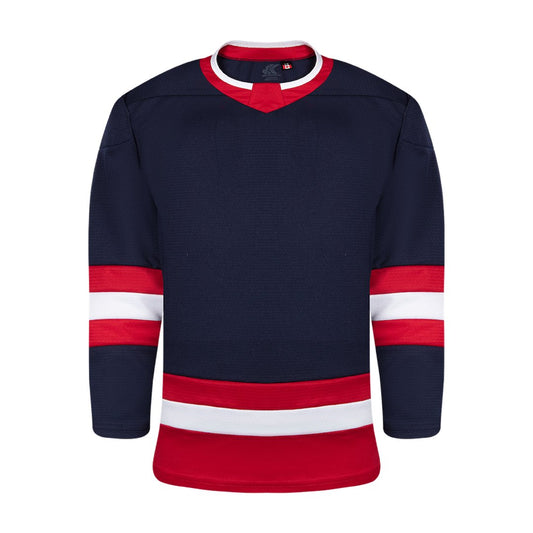 Kobe K3GL Premium League Hockey Jersey: Navy/Red/White