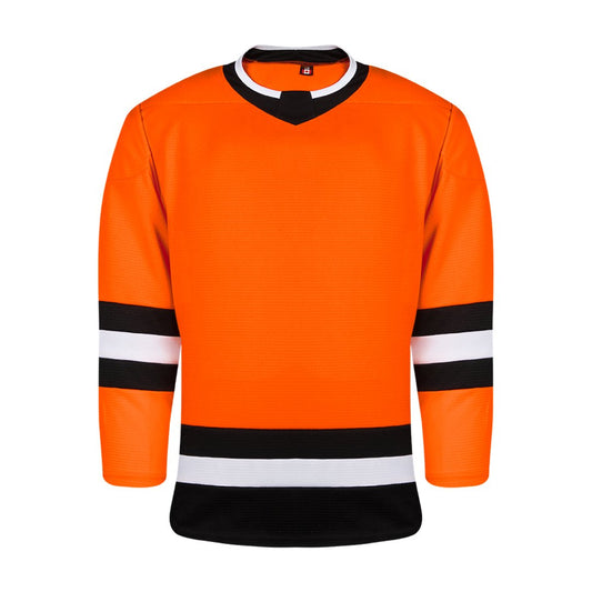 Kobe K3GL Premium League Hockey Jersey: Orange/Black/White