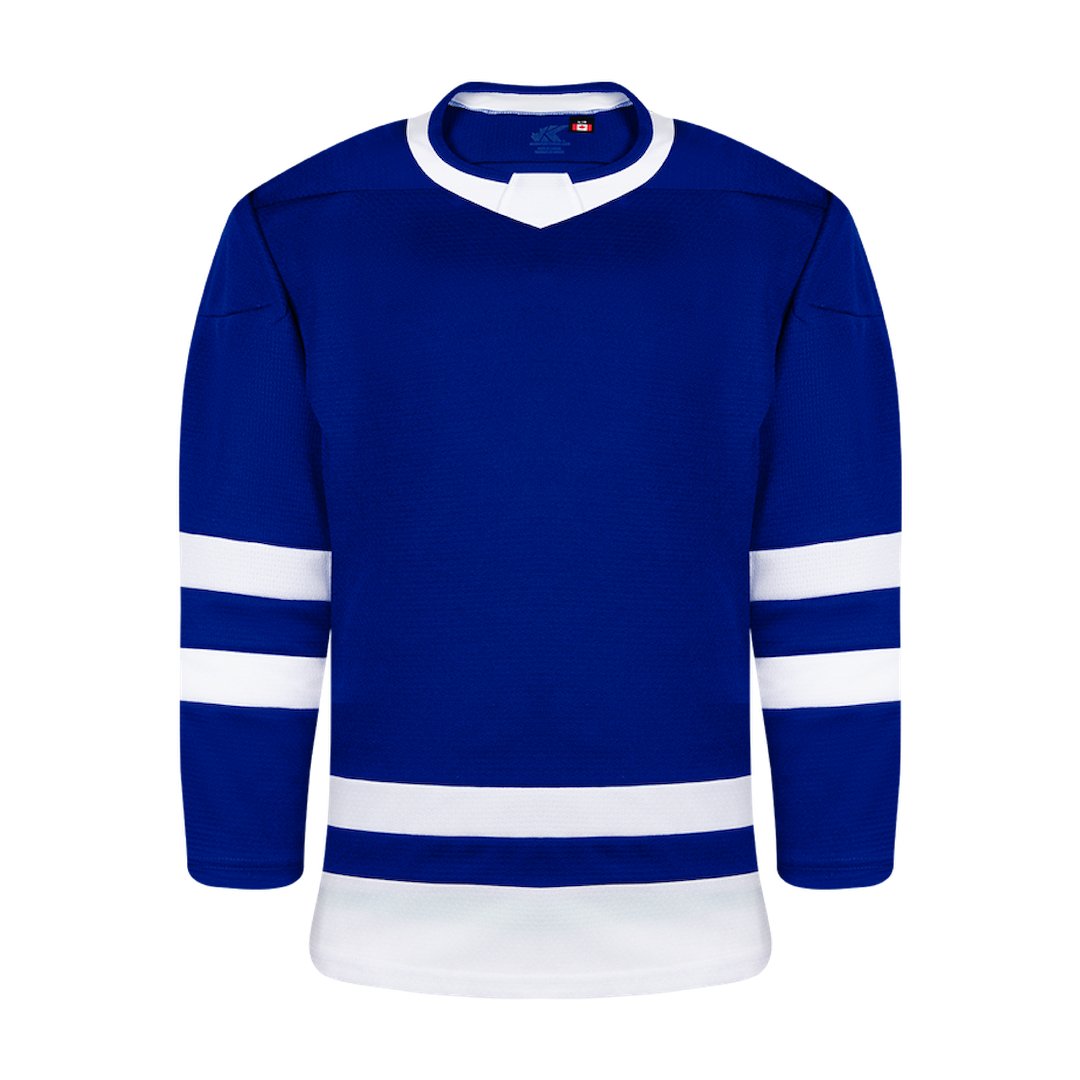 Kobe K3GL Premium League Hockey Jersey: Royal Blue/White