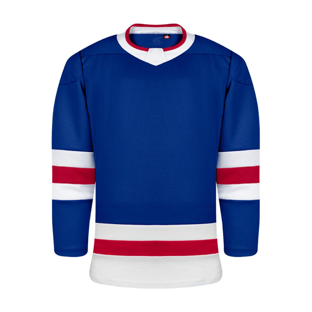 Kobe K3GL Premium League Hockey Jersey: Royal Blue/White/Red