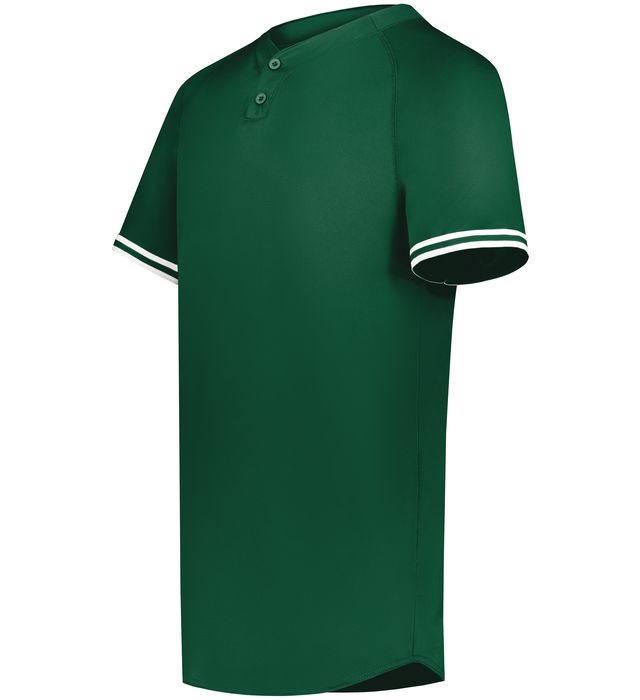 Cutter+ Henley Jersey 6905 Purple/White - Quarter view