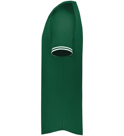 Cutter+ Henley Jersey 6905 Dark Green/White- Left view