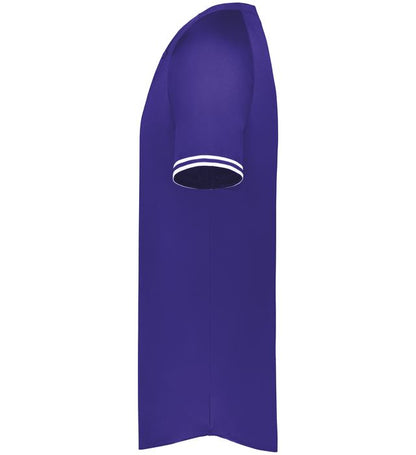 Cutter+ Henley Jersey 6905 Purple/White - Left view