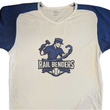 Screen printed pullover beer league softball jersey 