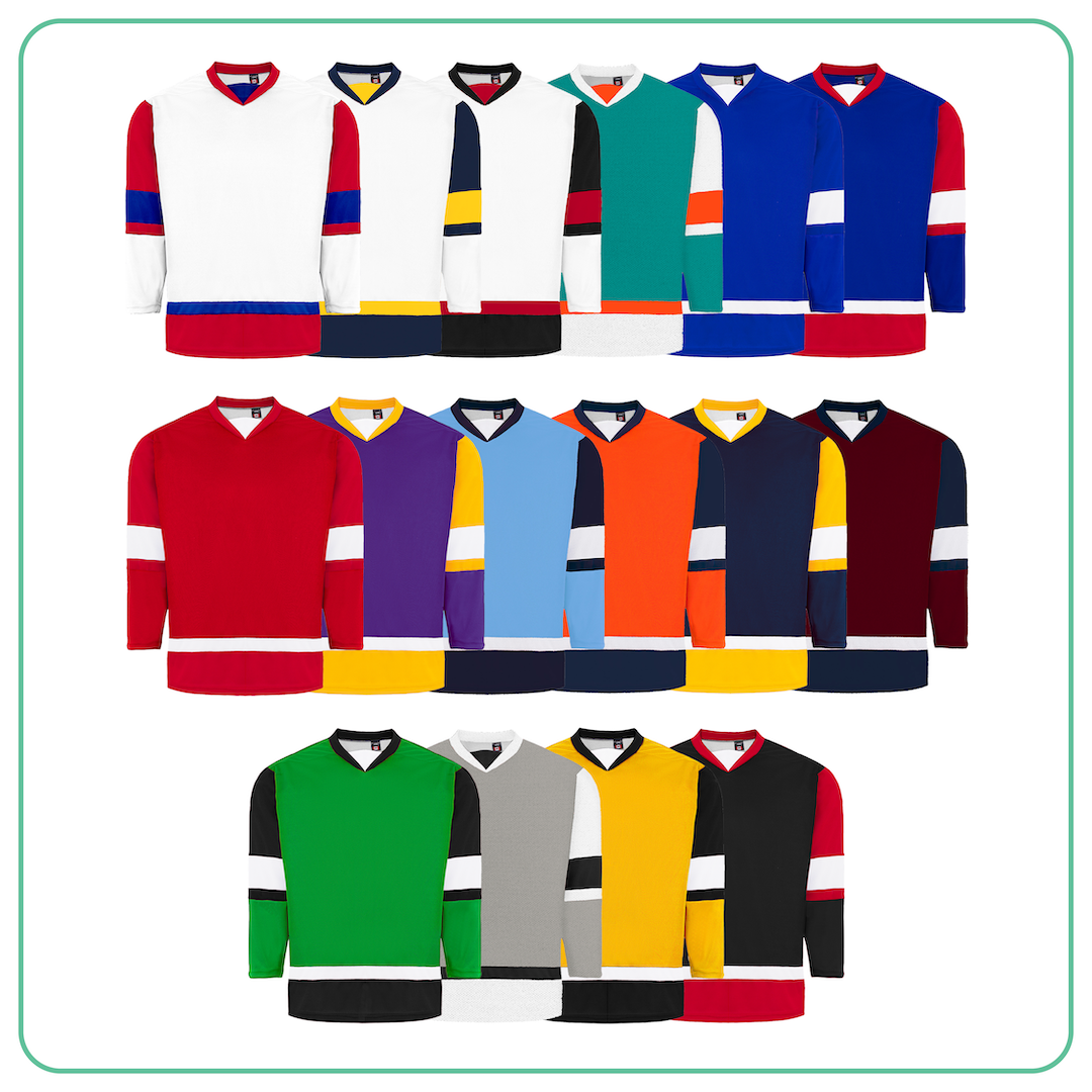 List of All Kobe 5200 Hockey Practice Jersey Colours
