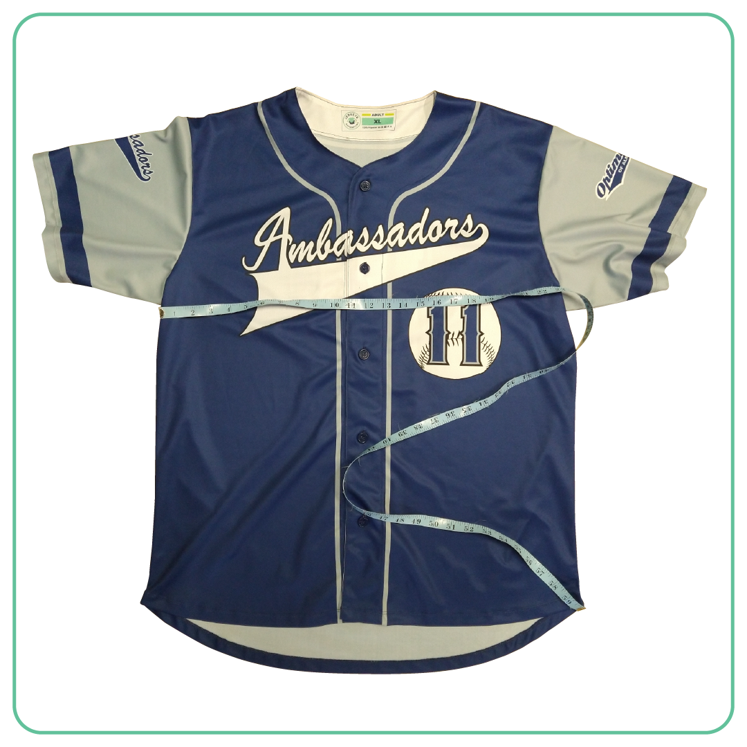 Baseball Jersey Sizing