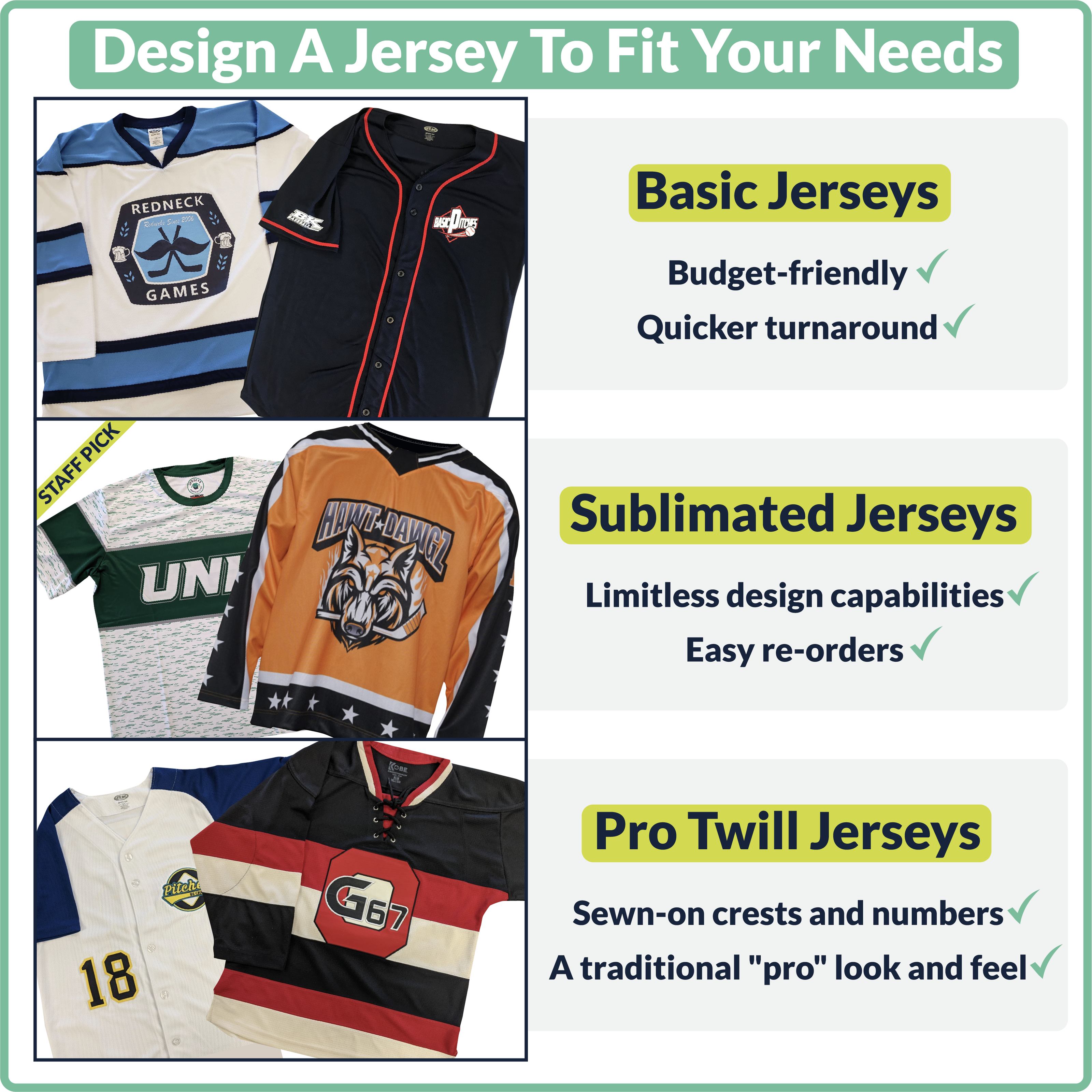 District 5 Sublimated Custom Hockey Jersey