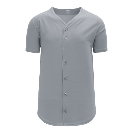 Full Button Baseball Jerseys: Solid Colours, Men's Cut