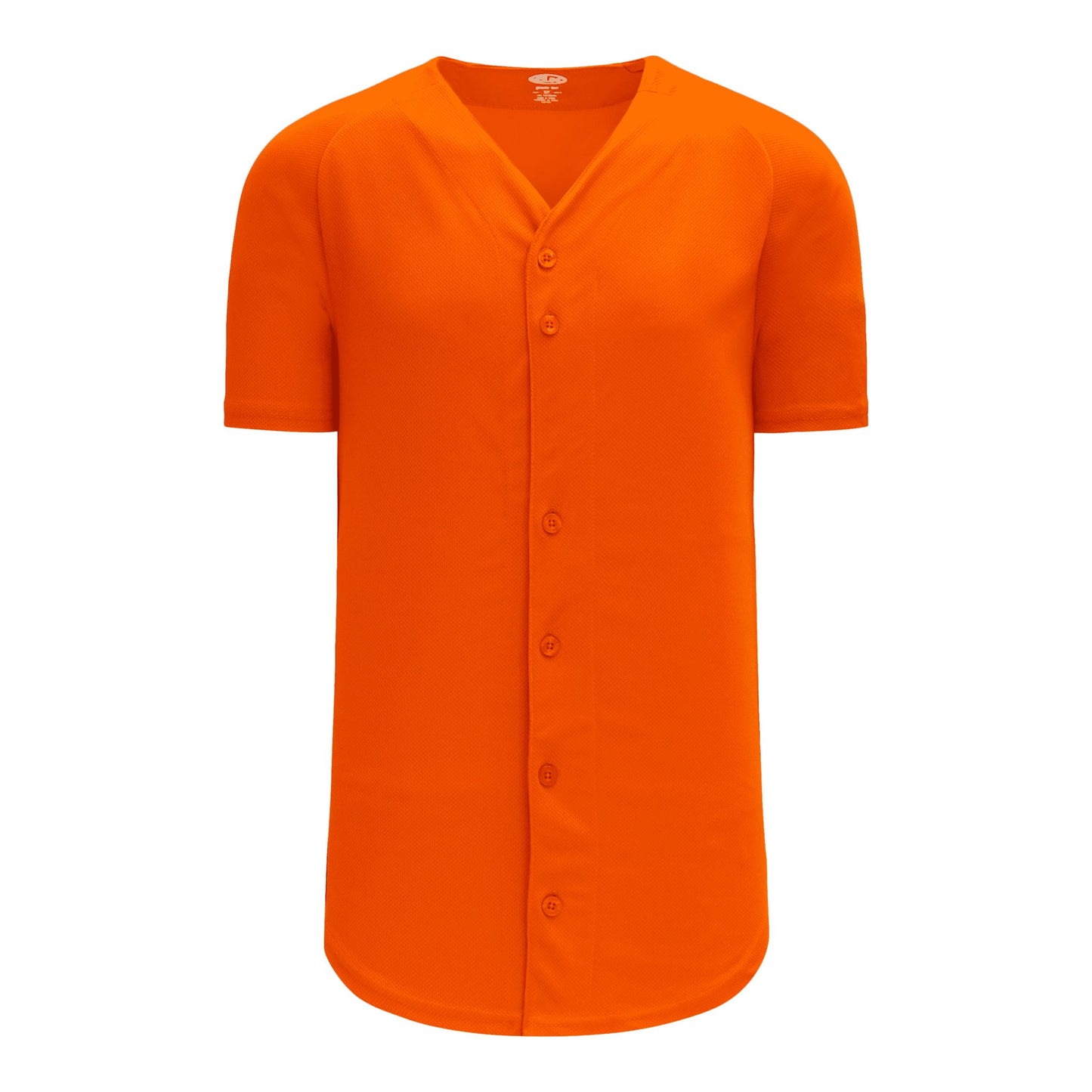 Full Button Baseball Jerseys: Solid Colours, Youth