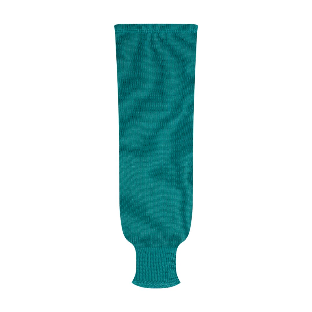Knit Hockey Practice Socks: Teal