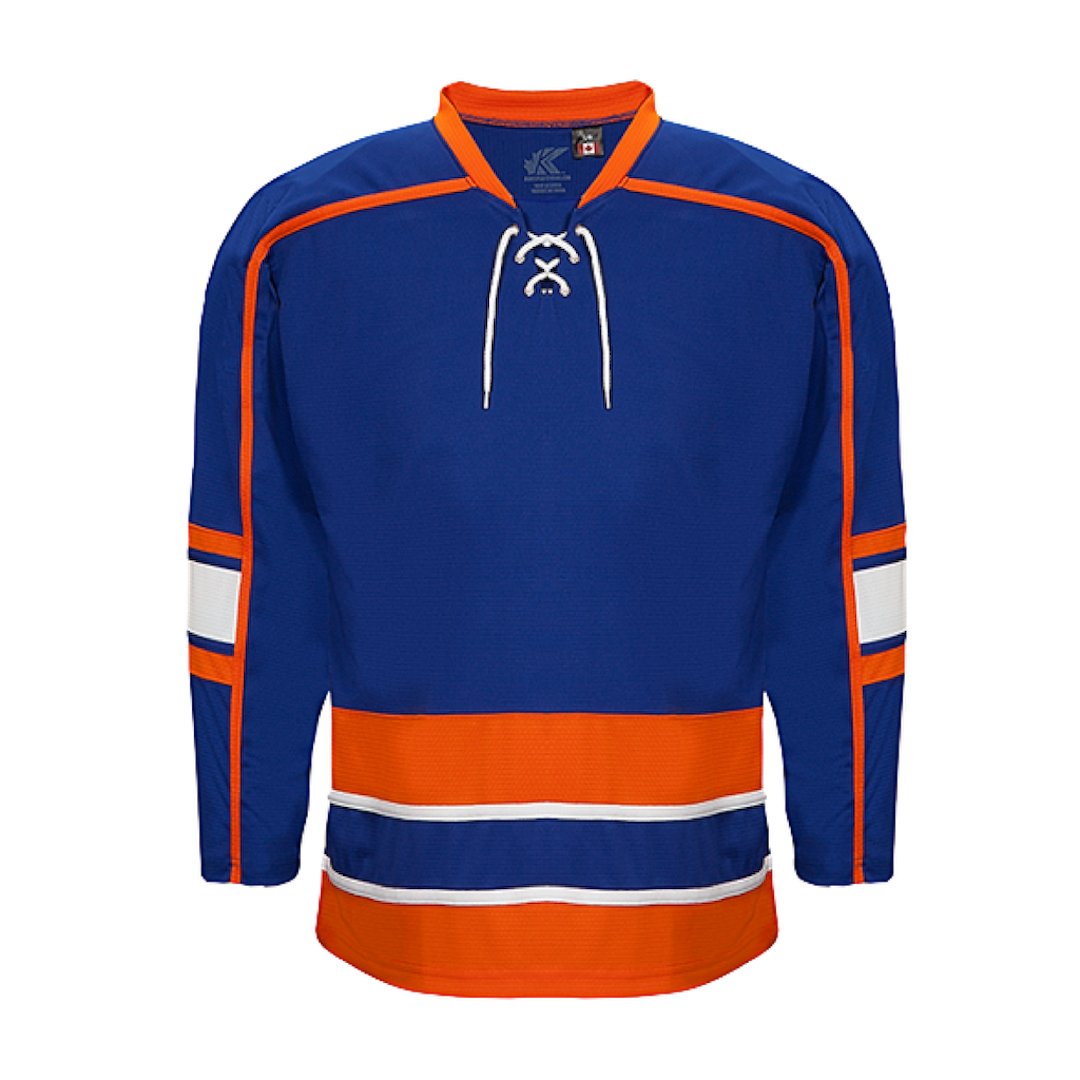 NHL Pattern K3G Pro Hockey Jersey: Halifax Highlanders Blue ...