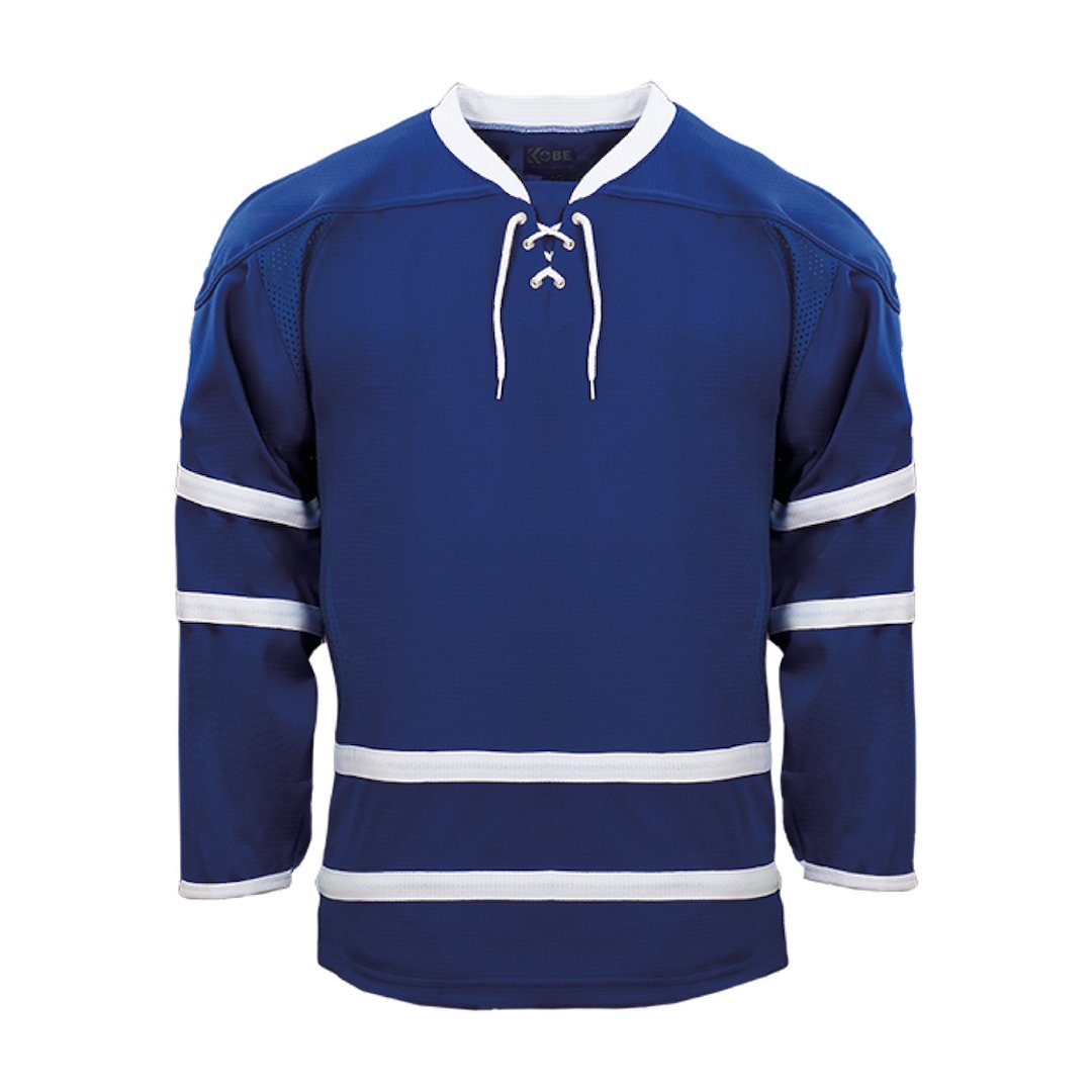 Kobe K3G Pro Hockey Jersey: Toronto Maple Leafs Royal Blue Lace Collar