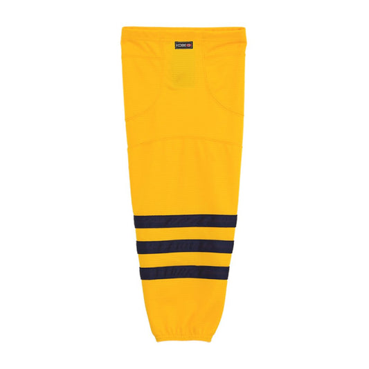 Kobe K3G Pro Mesh Hockey Socks: Michigan Wolverines Gold