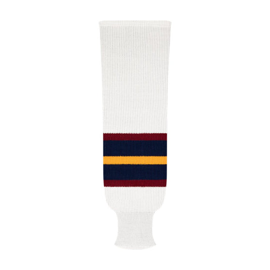 Kobe 9800 Pro Knit Hockey Socks: Atlanta Thrashers White