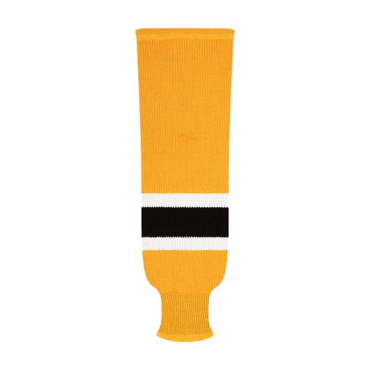 Kobe 9800 Pro Knit Hockey Socks: Boston Bruins Gold