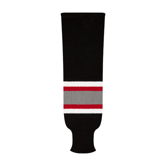 Kobe 9800 Pro Knit Hockey Socks: Buffalo Sabres Black