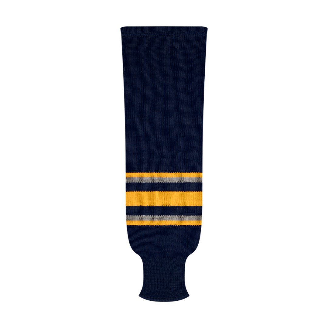 Kobe 9800 Pro Knit Hockey Socks: Buffalo Sabres Navy