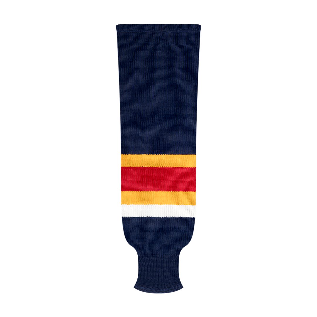 Kobe 9800 Pro Knit Hockey Socks: Florida Panthers Navy 2007-2011