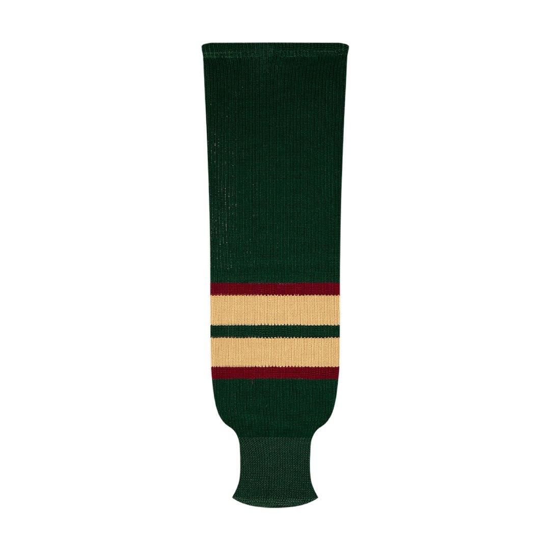 Kobe 9800 Pro Knit Hockey Socks: Minnesota Wild Green