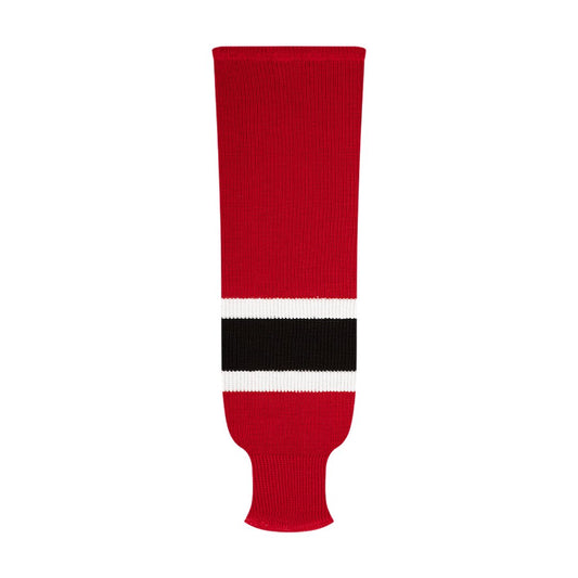 Kobe 9800 Pro Knit Hockey Socks: New Jersey Devils Red