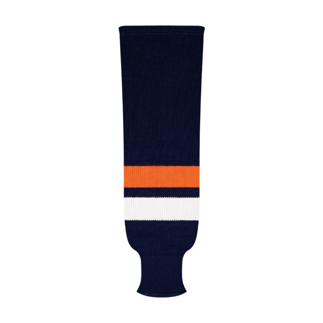 Kobe 9800 Pro Knit Hockey Socks: New York Islanders Navy