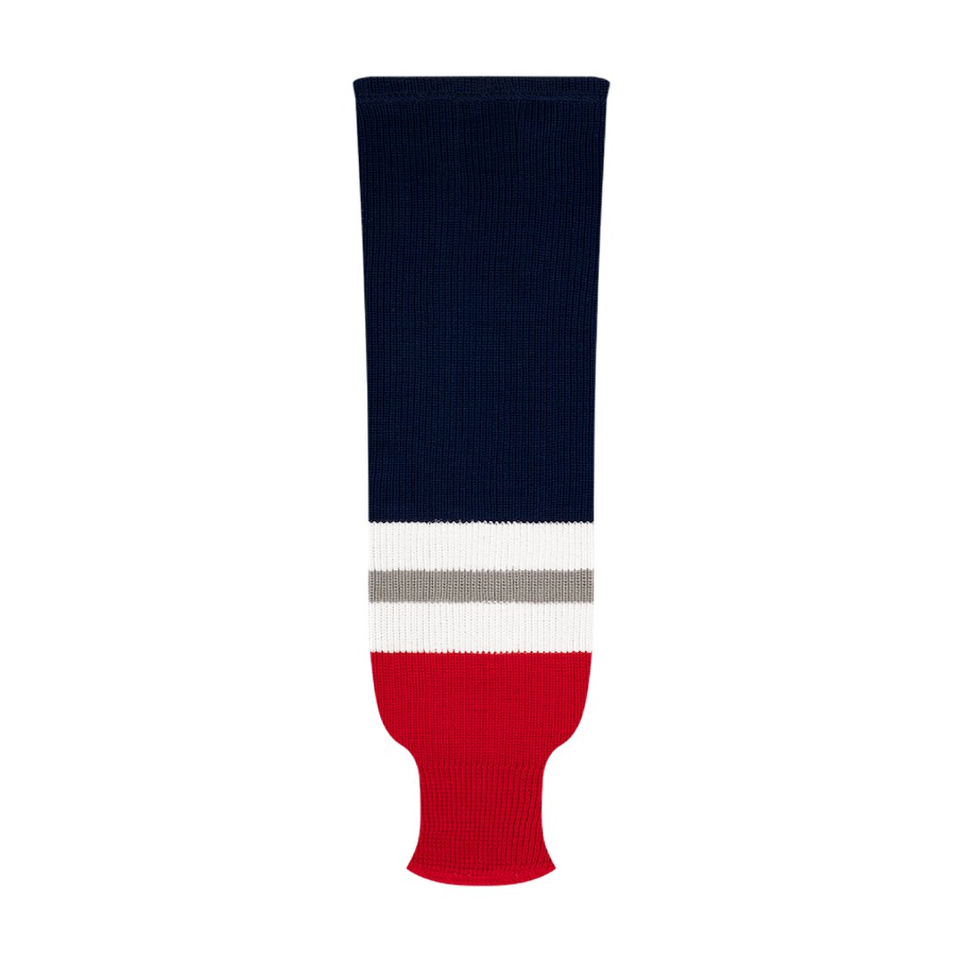Kobe 9800 Pro Knit Hockey Socks: New York Rangers Retro Navy