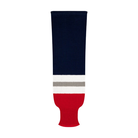 Kobe 9800 Pro Knit Hockey Socks: New York Rangers Retro Navy