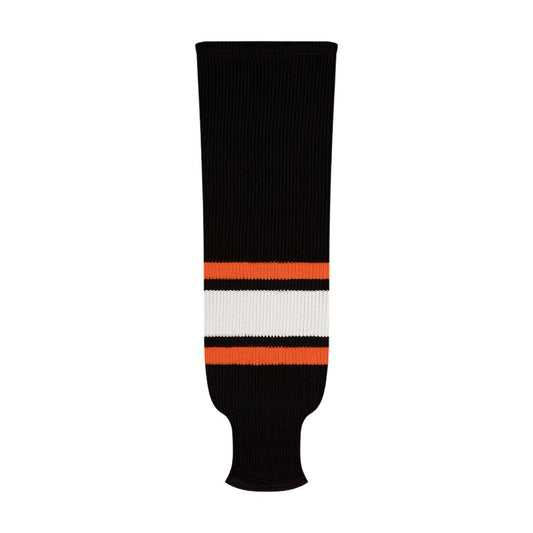 Kobe 9800 Pro Knit Hockey Socks: Philadelphia Flyers Black 2007-2010