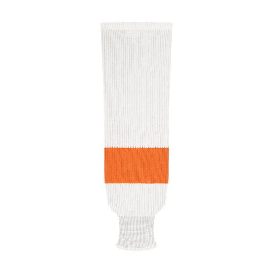 Kobe 9800 Pro Knit Hockey Socks: Philadelphia Flyers White