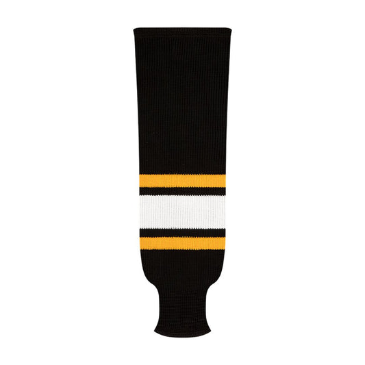 Kobe 9800 Pro Knit Hockey Socks: Pittsburgh Penguins Black