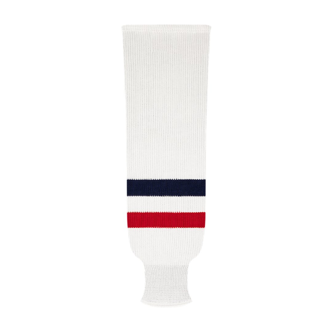 Kobe 9800 Pro Knit Hockey Socks: Team USA White