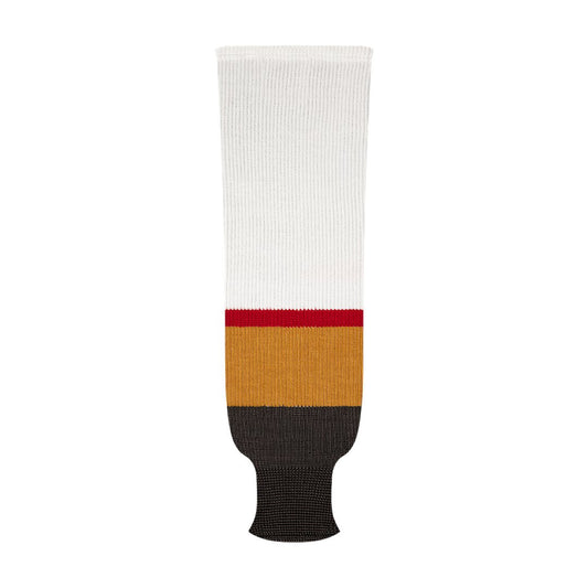 Kobe 9800 Pro Knit Hockey Socks: Vegas Golden Knights White