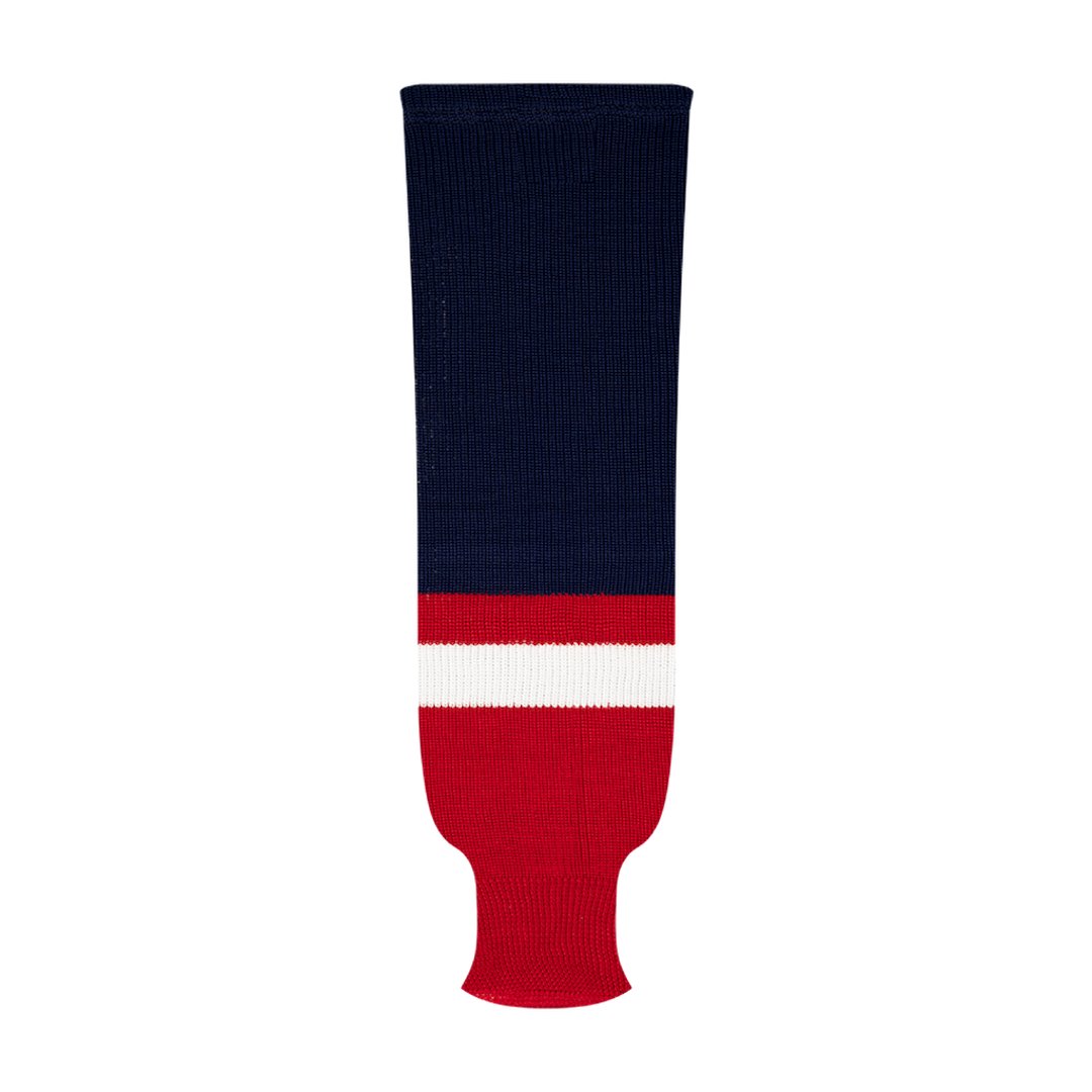 Kobe 9800 Pro Knit Hockey Socks: Washington Capitals Navy Red